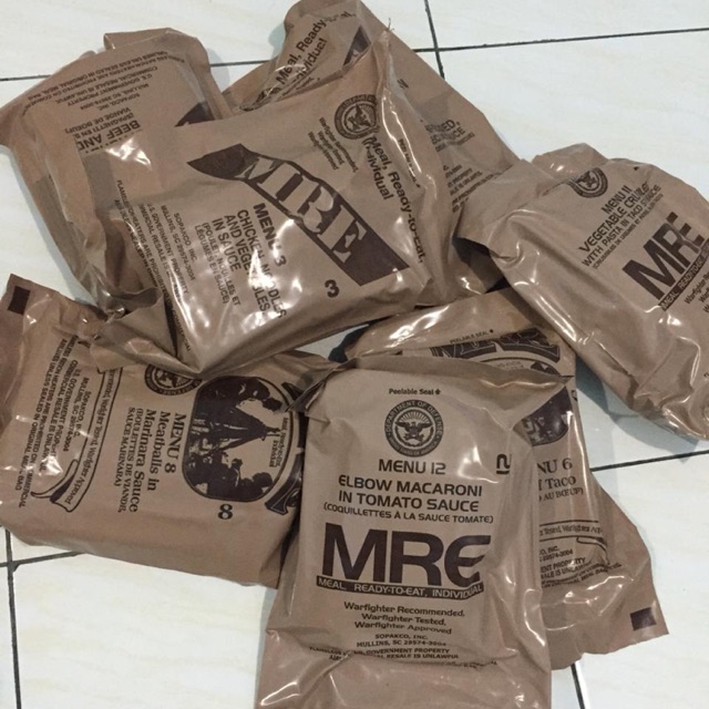 MRE Usa Food / Makanan Amerika 100% Original jaminan uang kembali