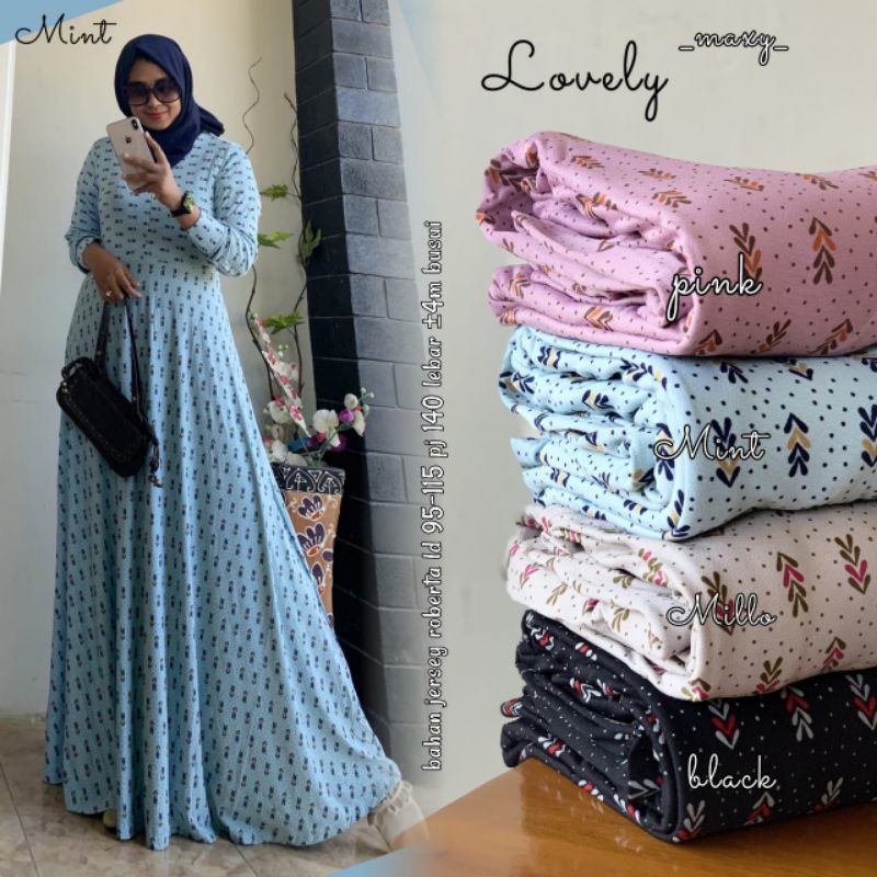Lovely Maxy (bahan Jersey Roberta)