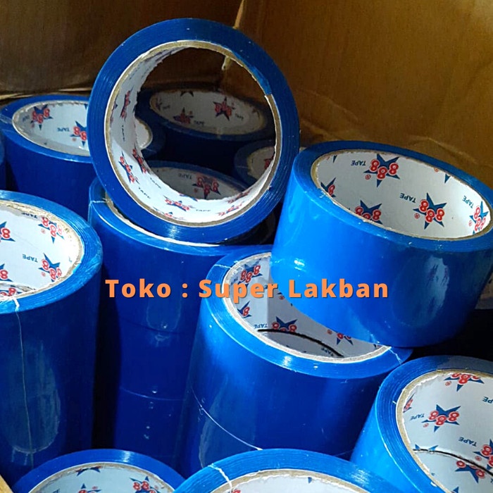 Lakban Warna Warni Bening 48mm x 72yard 65 Meter Ukuran Pasti Pas Berkualitas