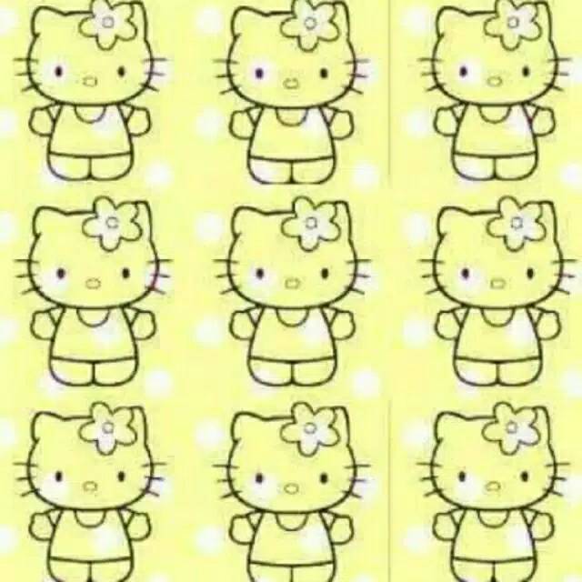 

Roll cat motif hello kitty