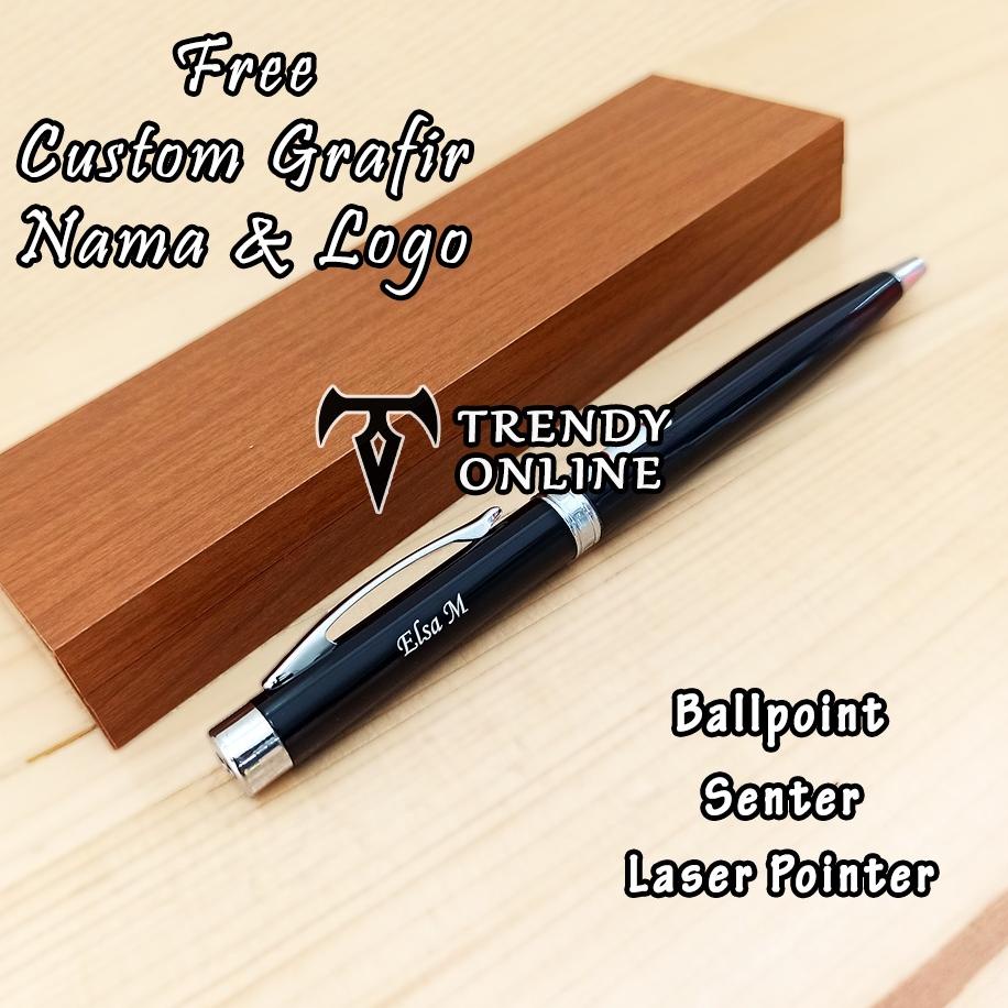 

Oke Price ✾ Pulpen Multifungsi FREE GRAFIR Cetak Nama, Pulpen 3in1 Menulis, Laser Pointer, Senter, Pen 3 in 1, Pulpen Presentasi***