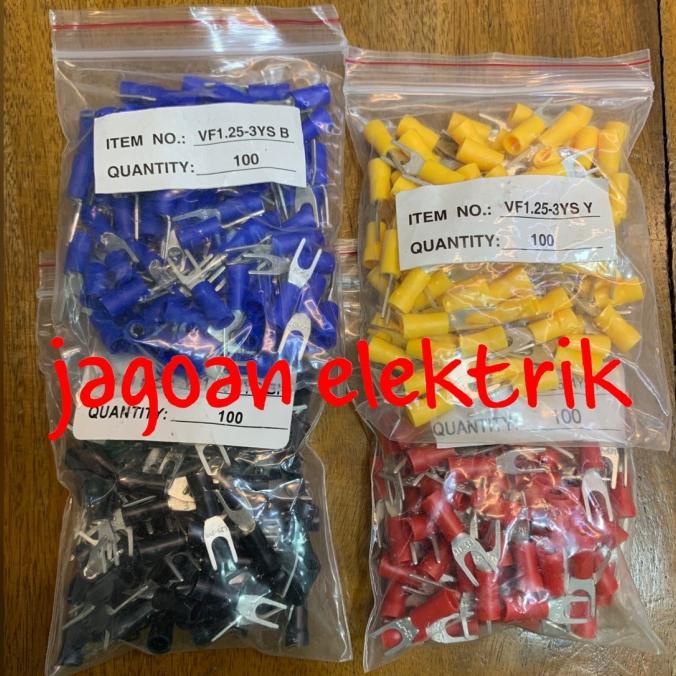 Skun Kabel Y 1,25-3 / 4 Skun Kabel 1,5 Mm Good Quality