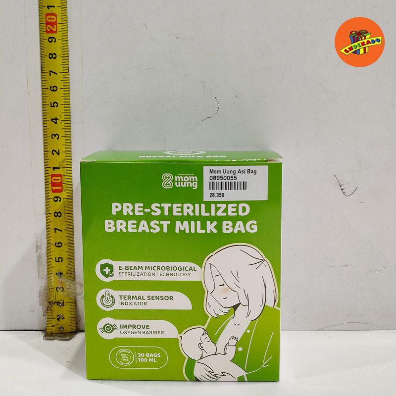 MAKASSAR! MOM UUNG PRE-STERILIZED BREAST MILK BAG 30PC - Kantong Asi