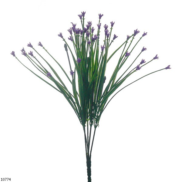 Bunga Plastik Iris Mini 1077-Nila