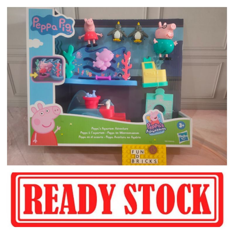 Jual Mainan Peppa Pig Aquarium Adventure Peppa Pig Hasbro Figure Set