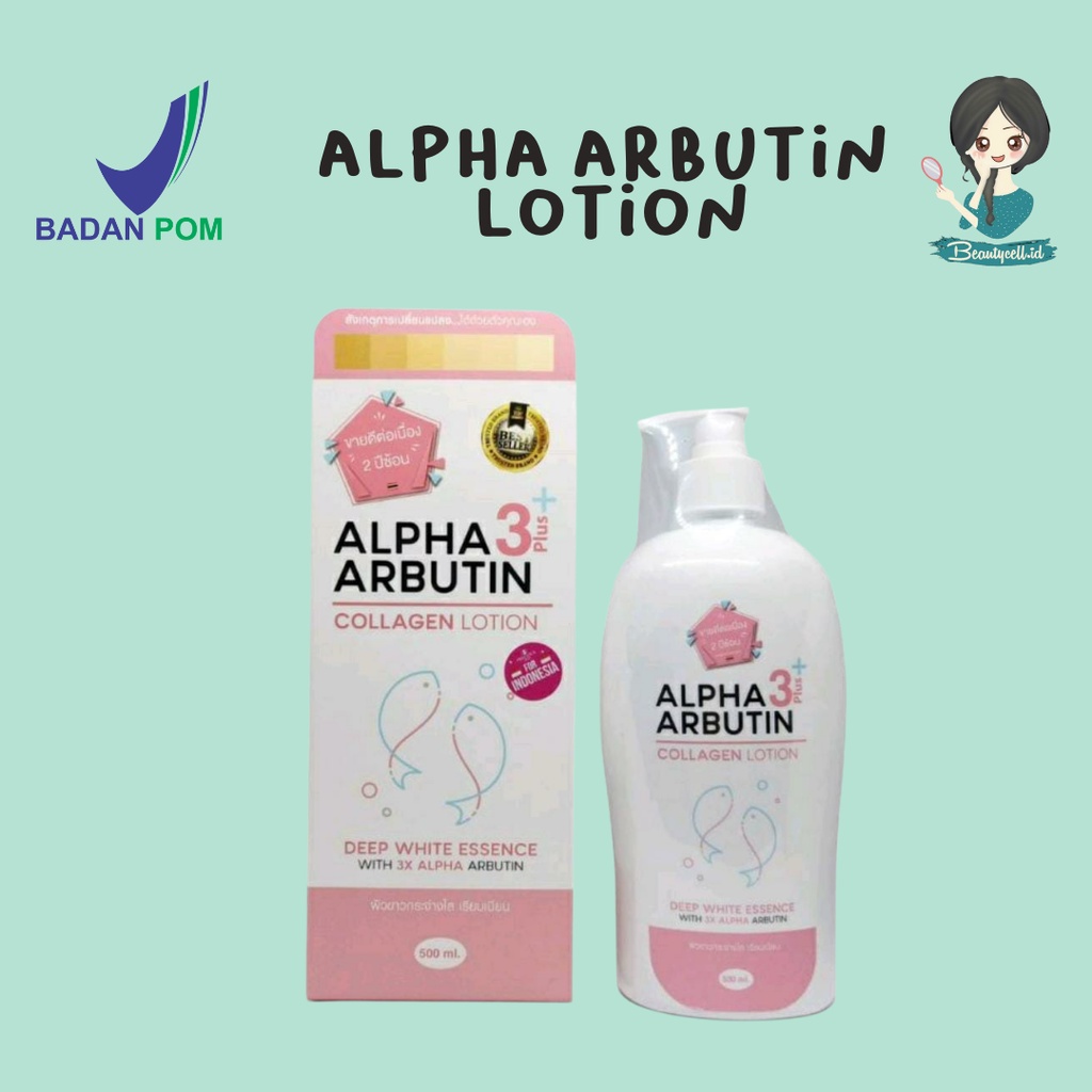 [BPOM] Precious Skin - Alpha Arbutin 3 Plus Collagen Whitening Lotion 500ML