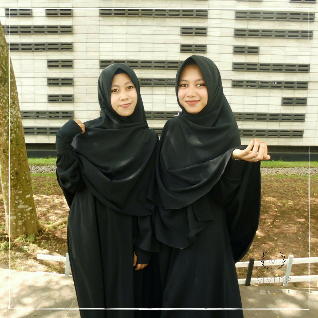 Khimar Basic Syar'i | Jilbab Wolfis Premium