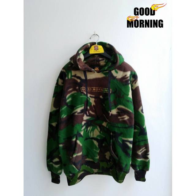 jaket hoodie army