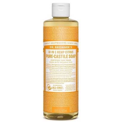Dr. Bronner's Pure - Castile Liquid Soap Citrus - 473 Ml