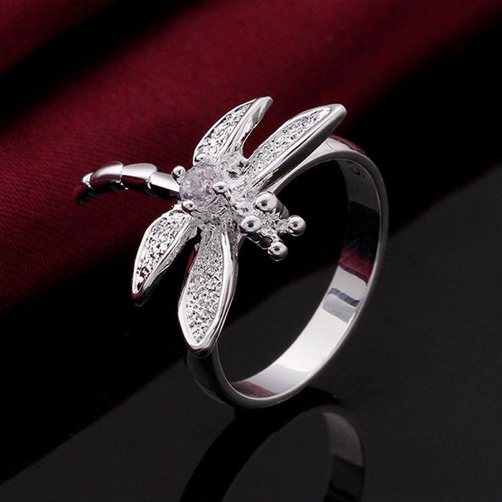 Cincin LILY Perhiasan Kreatif Hari Valentine Capung