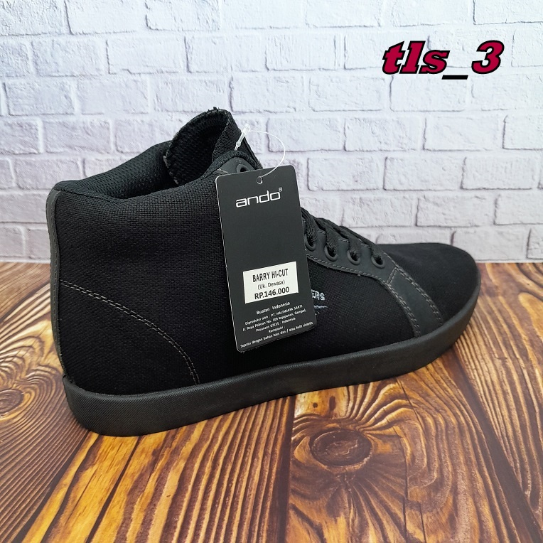 Sepatu Murah Merk Ando Barry 38-42 Sepatu Laki Boot Style