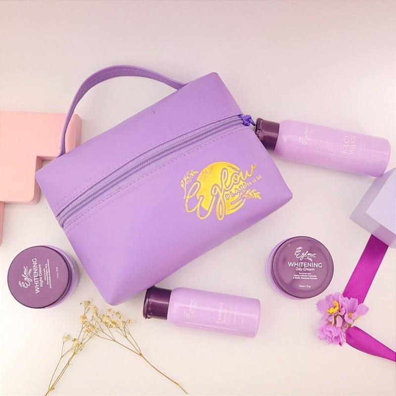PAKET SKINCARE E GLOW BPOM/E GLOW SKINCARE/E GLOW