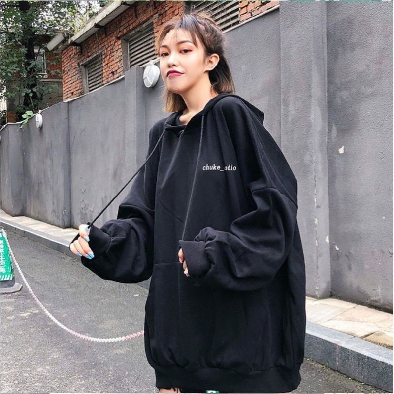 Chuke Studio Sweater Bordier Hoodie Oversize | Sweater Pria Wanita Oversize | Jaket Hoodie Korean Style Wanita Oversize