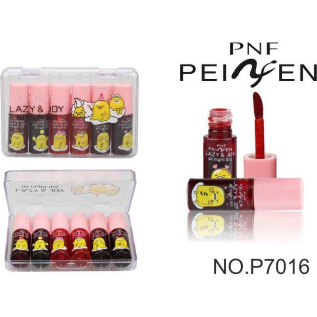 [ PER BOX ISI6PCS ] LIPTINT PEIYEN LAZY &amp; ZOY