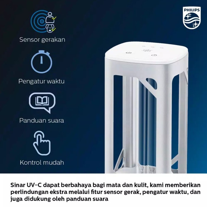 PROMO Lampu Philips UVC Desk Lamp Anti Virus Bakteri