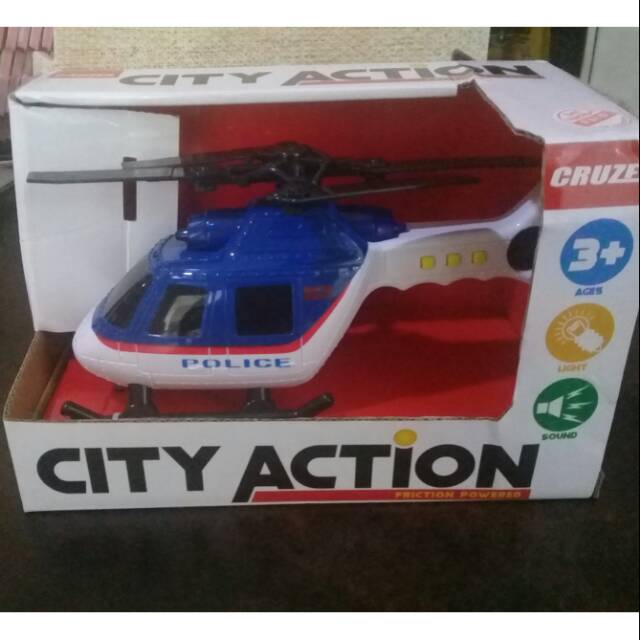 Toys Kingdom Cruzer City Action - Police Helicopter