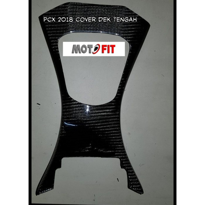 cover dek tengah Honda all new pcx 2018 2020 carbon kevlar asli