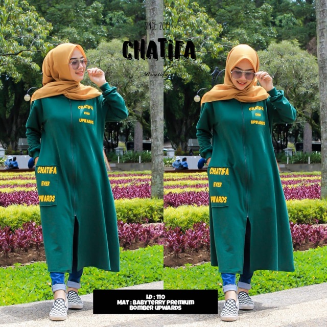Tunik Chatifa Hijau New