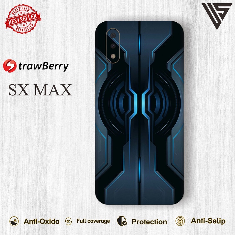 GARSKIN HANDPHONE STRAWBERRY SX MAX (ISI 2PCS)