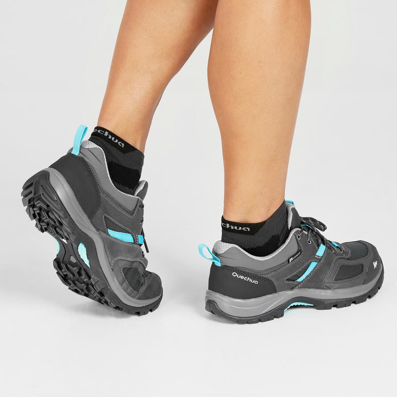 Sepatu Boot Hiking Wanita mh100 tahan air - quechua