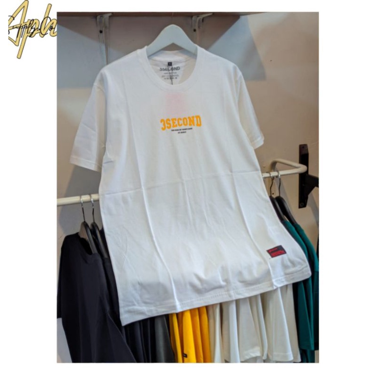 KAOS PENDEK PRIA PUTIH BASIC SIMPLE KOS DISTRO