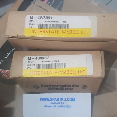 4W8092 MAIN BEARING SET CATERPILLAR 3204 / 3208