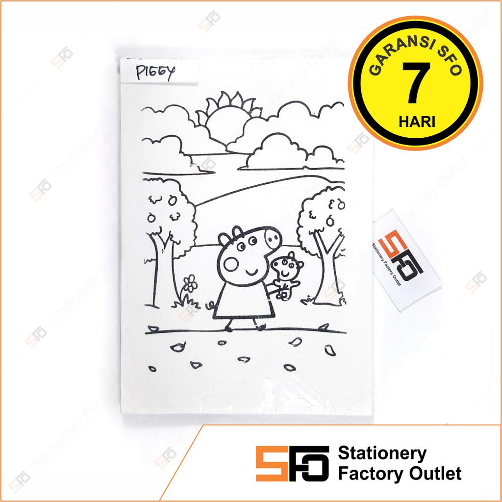 

DIY Kanvas Lukis 25 x 35 cm - Template Paint for Kids Gift Box - SFO Semarang Official