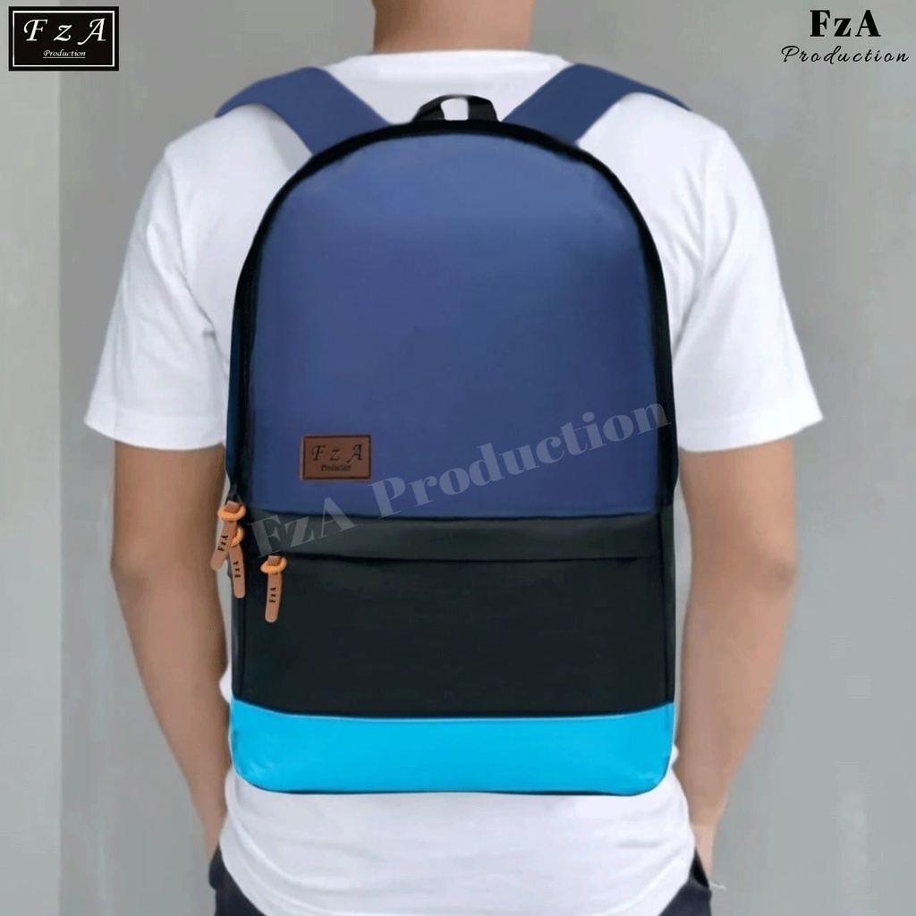 Tas Ransel Distro Original Casual pria Wanita / Tas Backpack Laptop Tas Sekolah Distro Original – FzA FREE Tas Slempang Waistbag