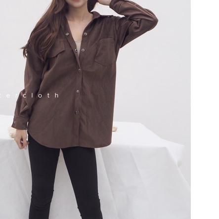 ❄ Dahyun Corduroy Jacket / jaket korduroy / oversize jacket / jaket bahan corduroy ←