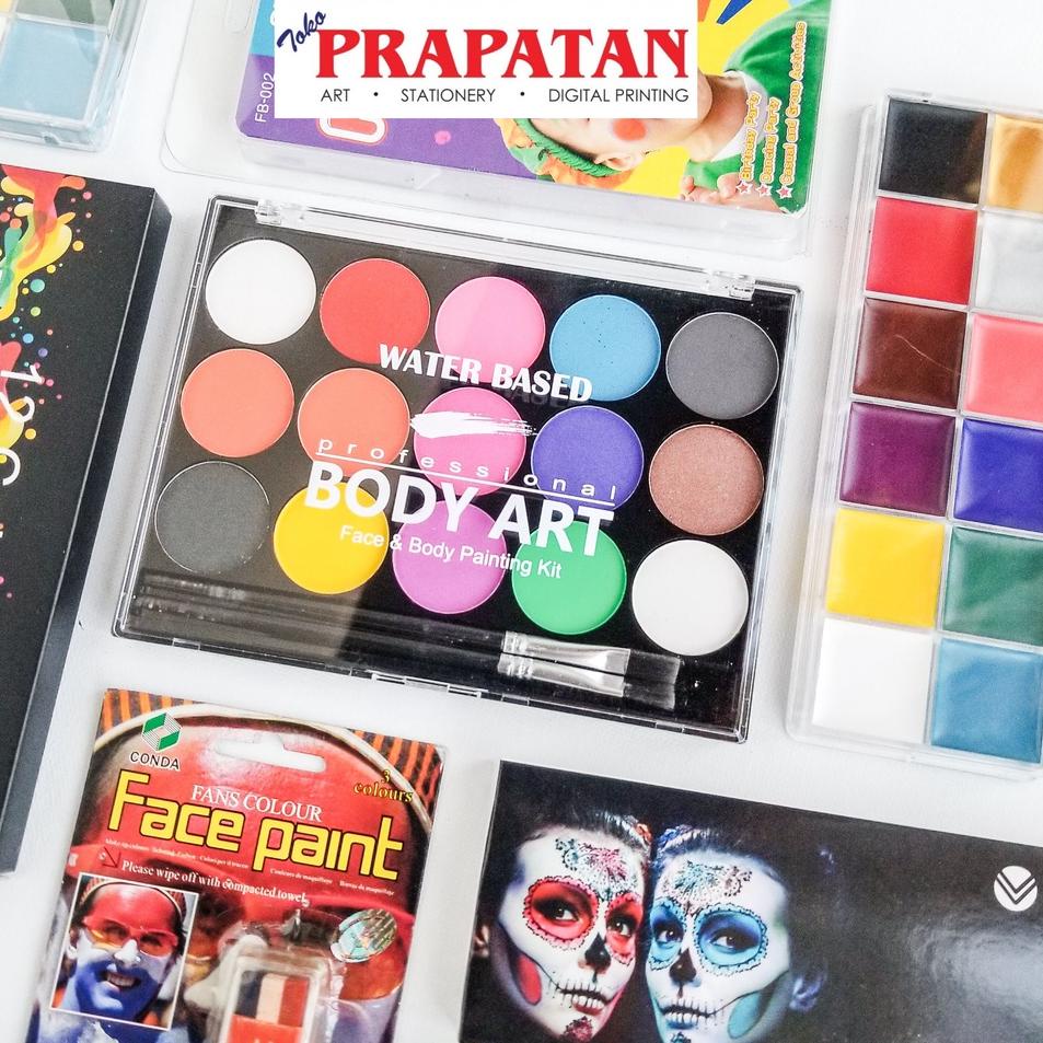 

lnfx Professional Body Art / Body Face Painting / Cat Wajah / Face Paint GTMurah ( ☊