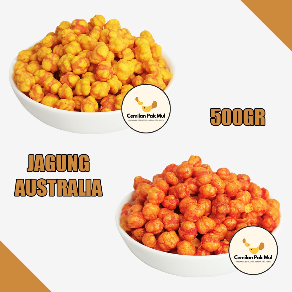 

( 500GR ) JAGUNG AUSTRALIA / JAGUNG AUSTRALIA BALADO / JAGUNG AUSTRALIA ORIGINAL
