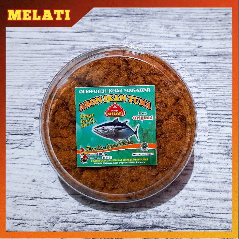 

[MELATI] Abon Ikan Tuna Original 100 gram