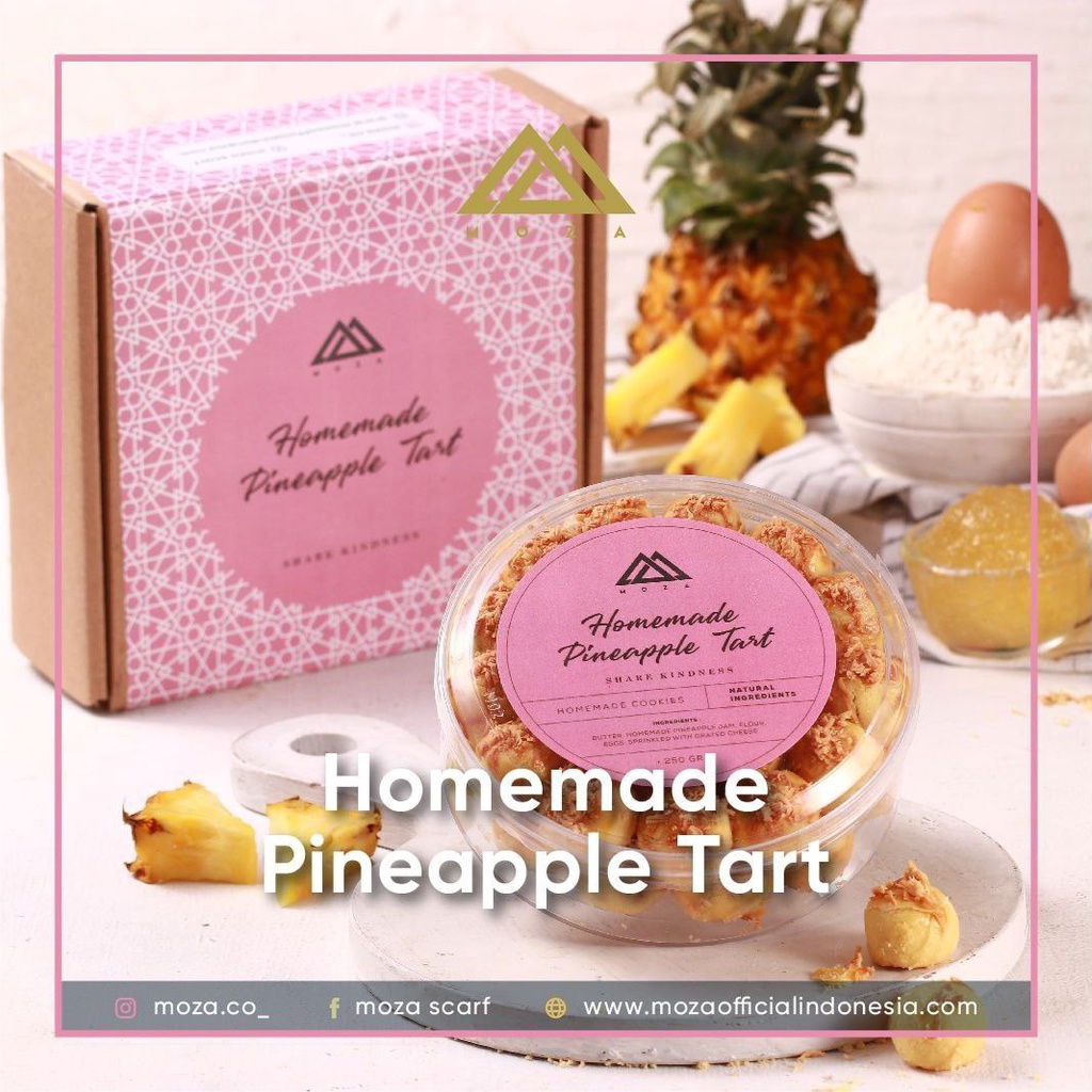 

Hampers Cookies MOZA - Homemade Pineapple Tart