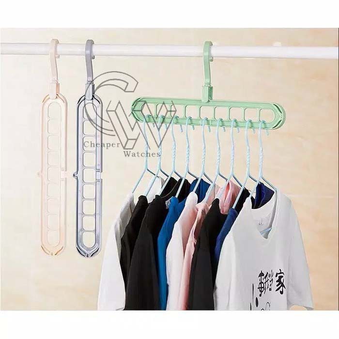 Cheaper-Gantungan Baju Magic Hanger Multi Fungsi 9 in 1 Serba Bisa Termurah