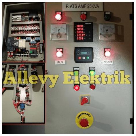 Panel Ats Amf 25Kva Pln Genset Murah