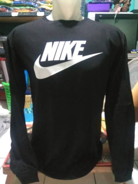 T Shirt Nike Murah Baju Kaos Nike Lengan Panjang Hitam Shopee Indonesia