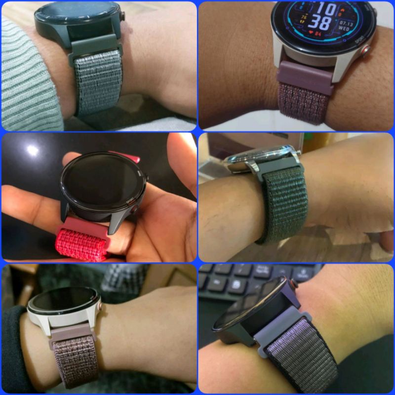 Tali Jam 22mm Watch Strap Xiaomi Mi Watch Color / Sports Edition - Sport Loop Nylon