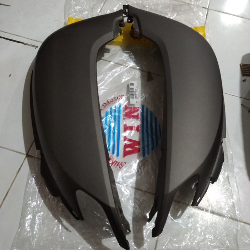 COVER BODY SCOOPY F1 ESP 2017 GREY DOFF IMITASI