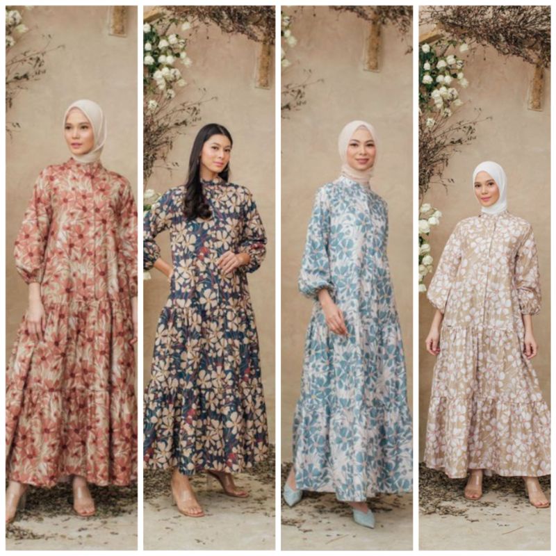 Siap Kirim Jasmine Dress Original Wearing Klamby (bisa COD)