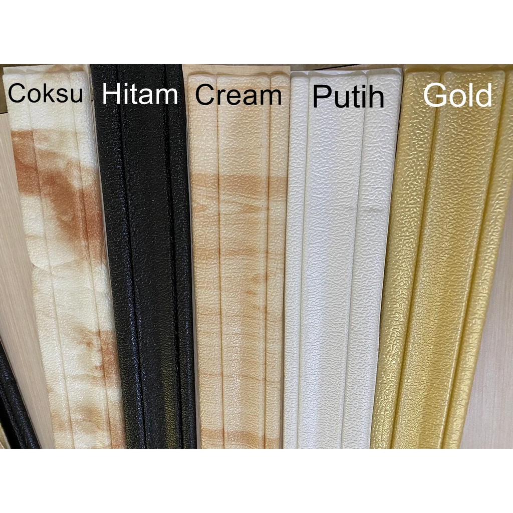 LIST FOAM 3D WALLBORDER UKURAN 8X230CM / border list