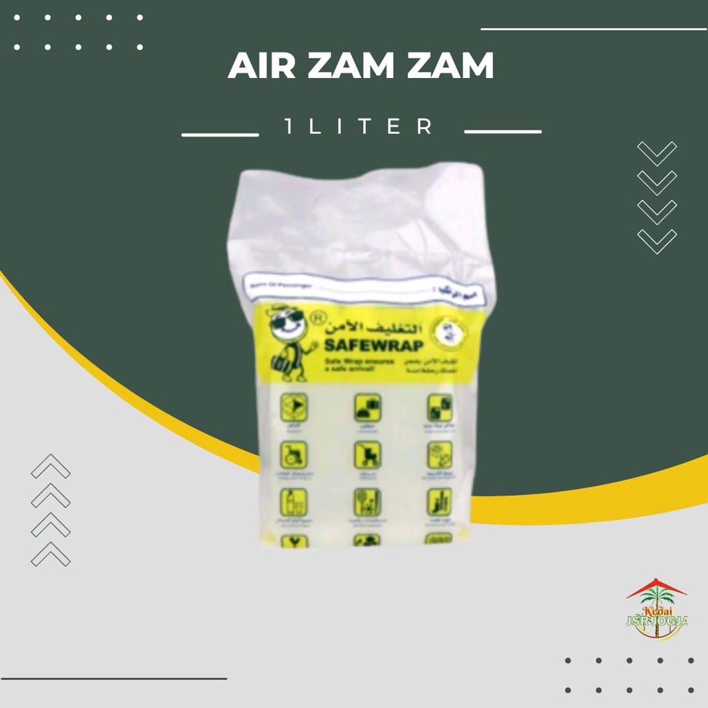 Air zam zam 1 liter asli original