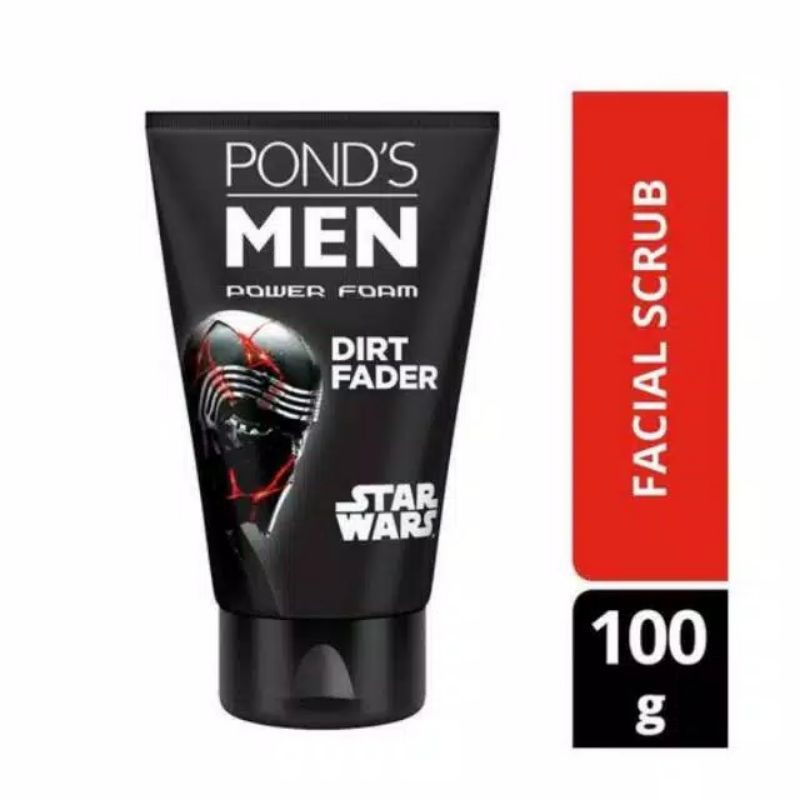 Ponds Men Star War Oil Blaster Facial Scrub // Dirt Fader  Face Wash 100 mL