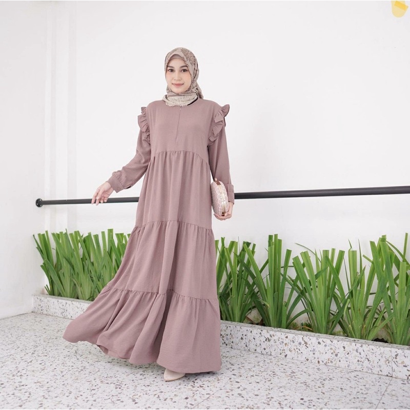 DRESS CRINCKLE airflow KIKAN busui