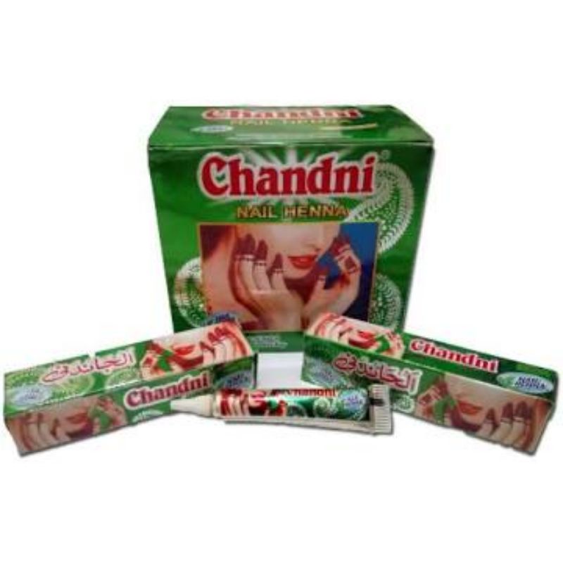 Chandni Natural 1 lsnTermurah / Pewarna Kuku Halal / Chandini henna / Pacar kuku / oleh Oleh haji