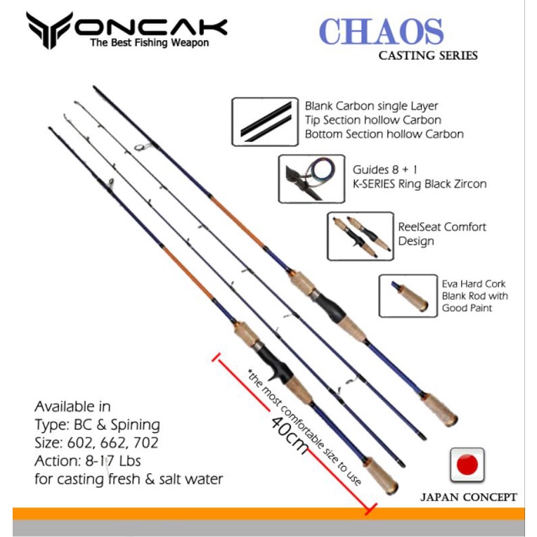 joran oncak chaos cast baitcasting