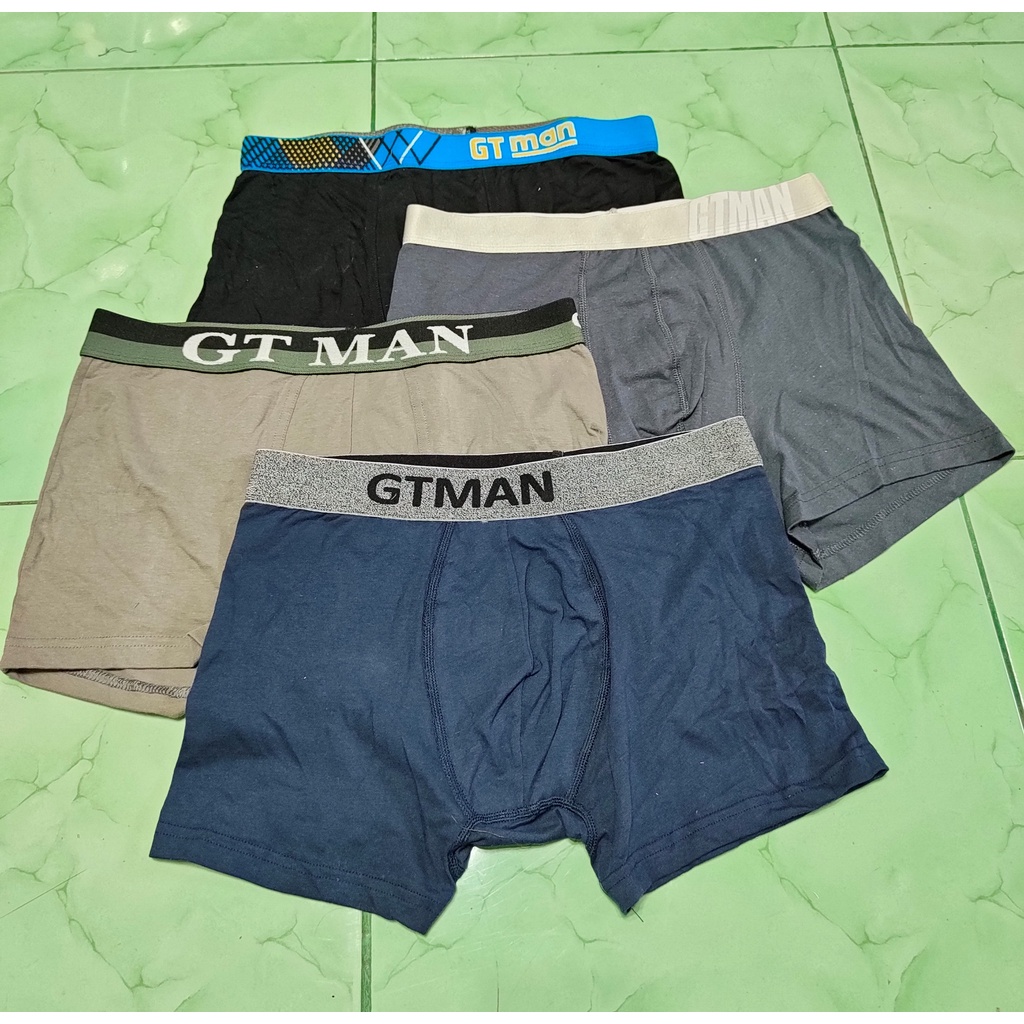 Celana Dalam Boxer Pria GTman GT man Reject BS (Barang Sortir) Pabrik
