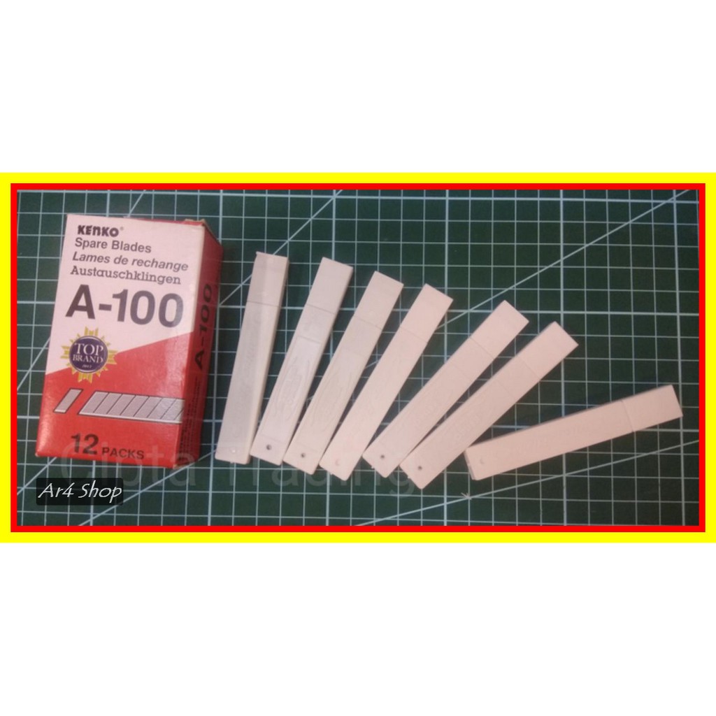 

Isi Cutter Replaceable Blade - Kenko - A100 Small Dozen