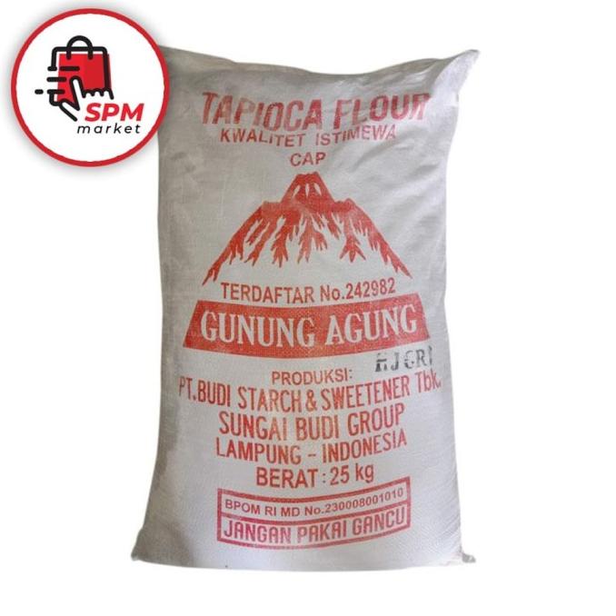 

[COD] Tepung Sagu Gunung Agung Karung 25kg Grosir [COD]