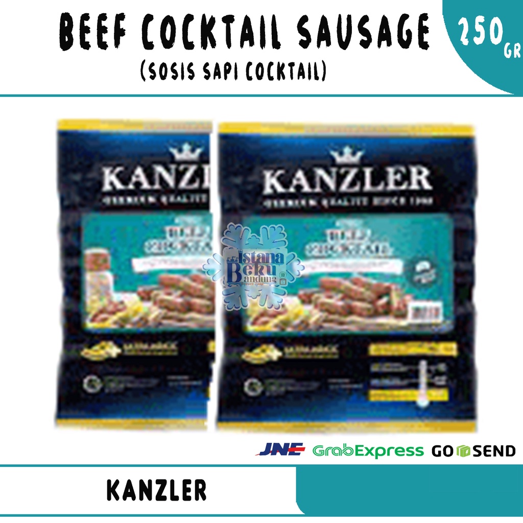 

Kanzler Beef Cocktail Sausage 250gr