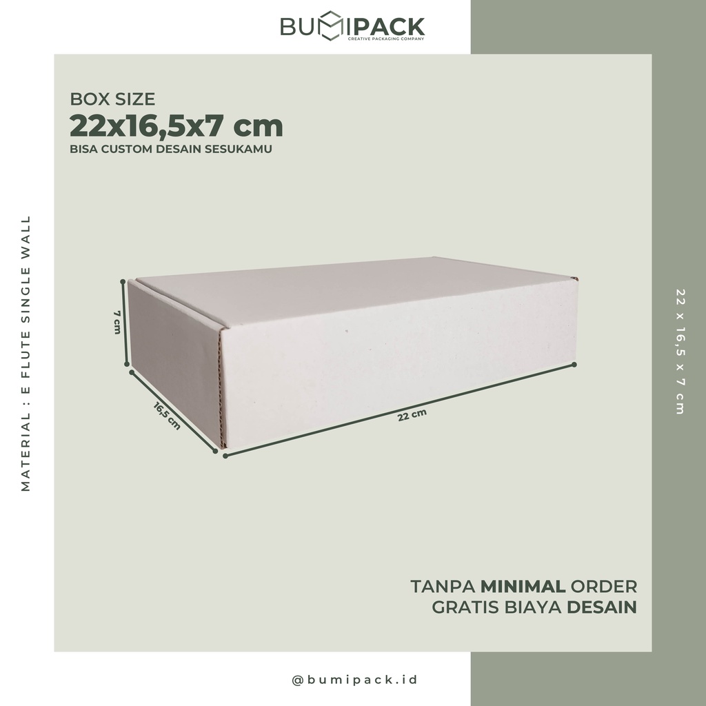 

Kardus packing box hampers kardus hampers dus packing box packing box packaging - Box 22 x 16,5 x 7 cm